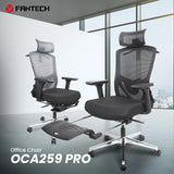 FANTECH OCA259 PRO OFFICE CHAIR (BLACK)