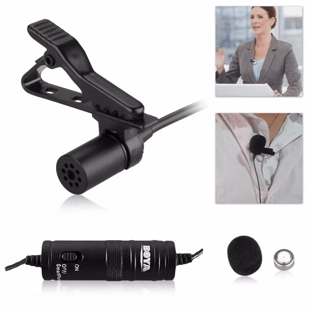 BOYA BY - M1 Omnidirectional Lavalier Microphone Streaming 10 JOD