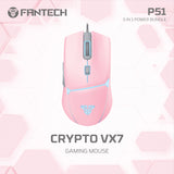 FANTECH P51 Power Bundle Gaming Keyboard and Mouse