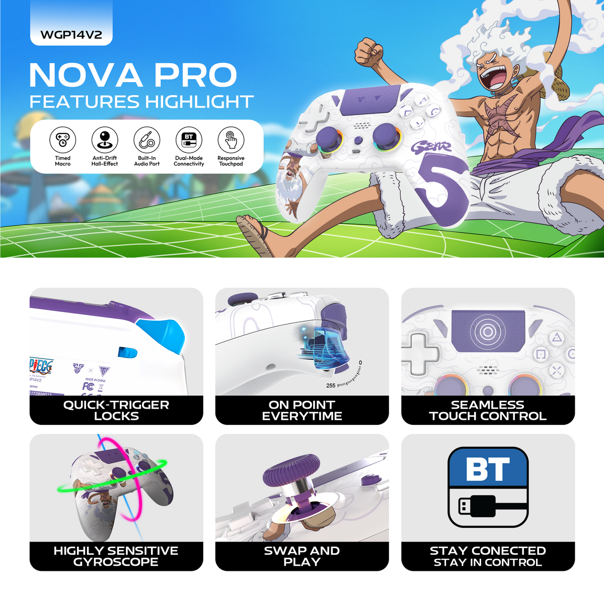 Fantech & One Piece - Gaming Combo (GEAR5) Fantech & One Piece - Gaming Combo (GEAR5)