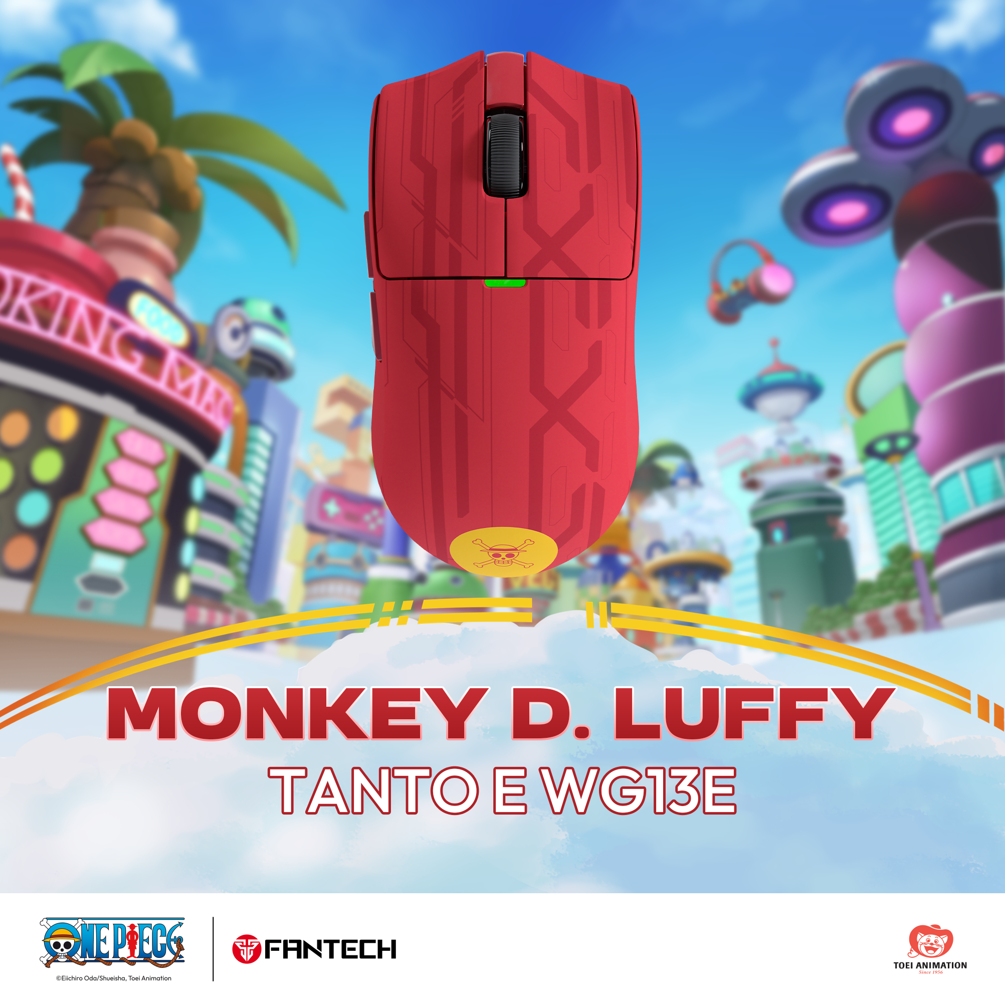 Fantech & One Piece - Gaming Combo (LUFFY)
