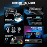 FANTECH EOS PRO II WGP15 V2 WIRELESS GAMEPAD GEMINUS BLACK