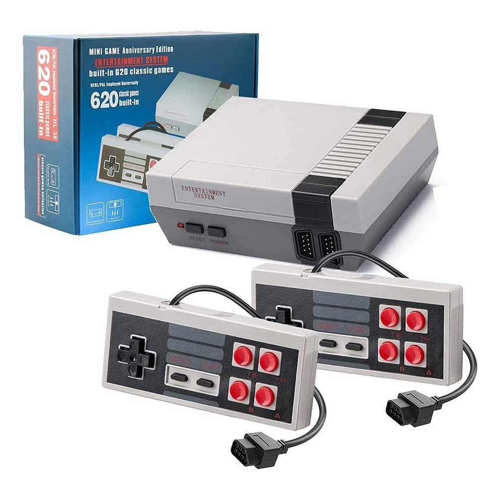 Classic Retro Game Console Mini Video Game Consoles with 620 Games - AV Output