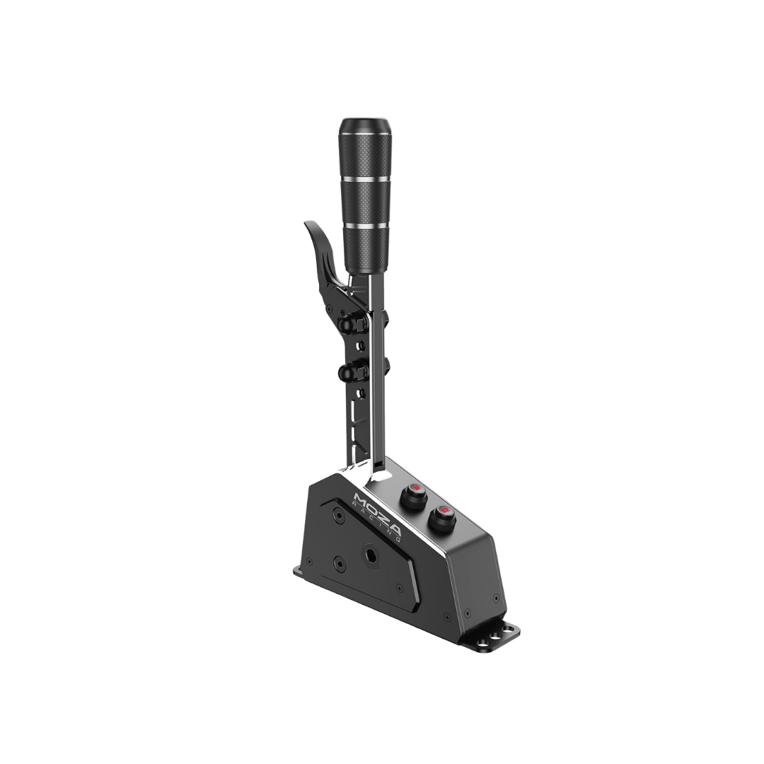 MOZA SGP Sequential Shifter PC USB Racing Similator Joysticks, Versatile Multi-Functional Handle, Non-Contact Hall Sensor, Personalized Adjustability, Dynamic RGB Backlit Mechanical Buttons