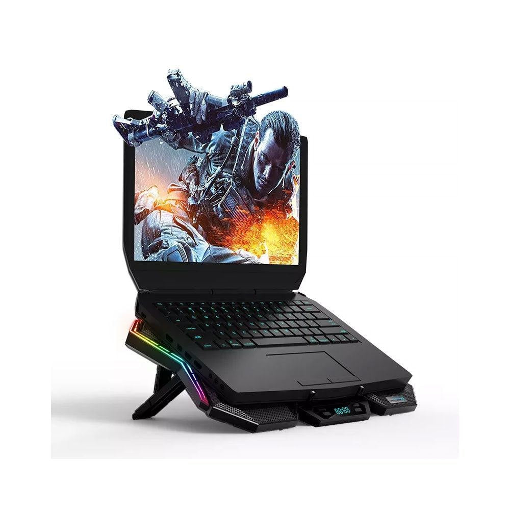 COOLCOLD K40 RGB Laptop Cooler 6 fan Cooling Stands