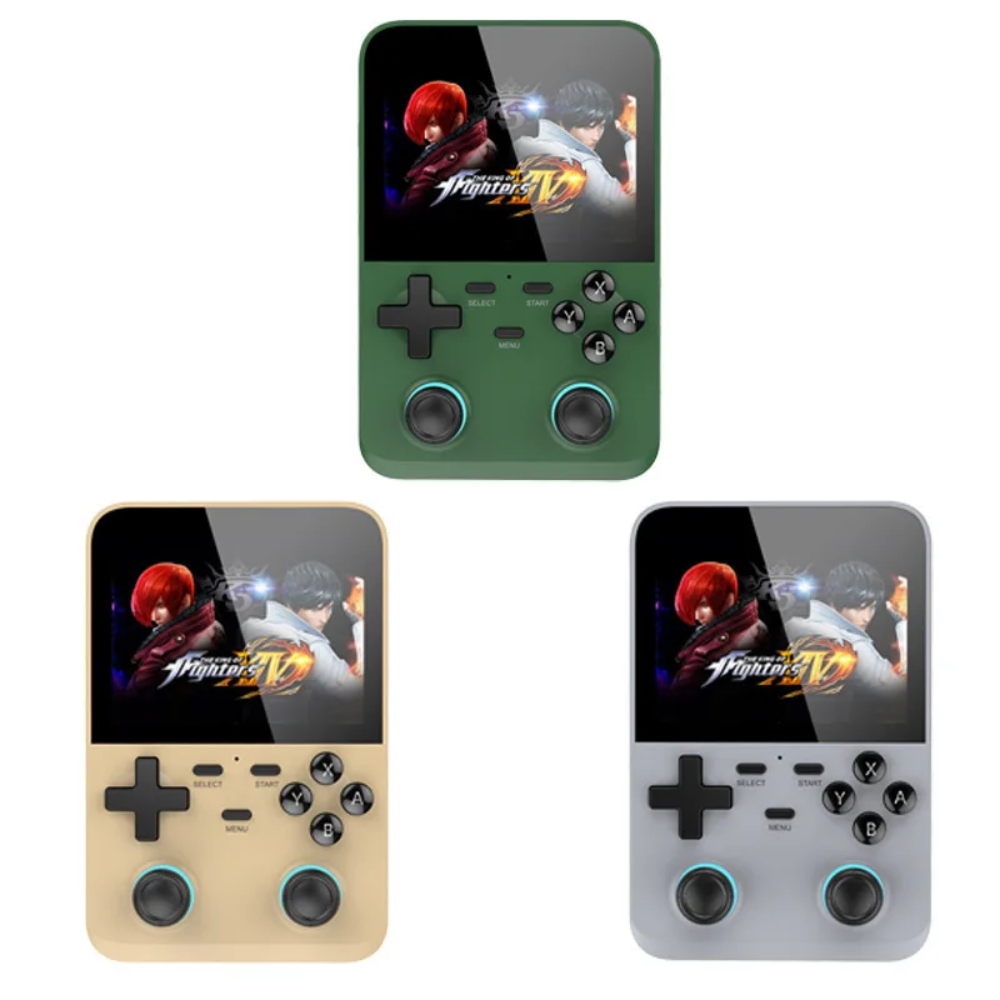 D 007 Video Game Consoles 3.5 Inches Handheld Game Players 128G 10000 Console