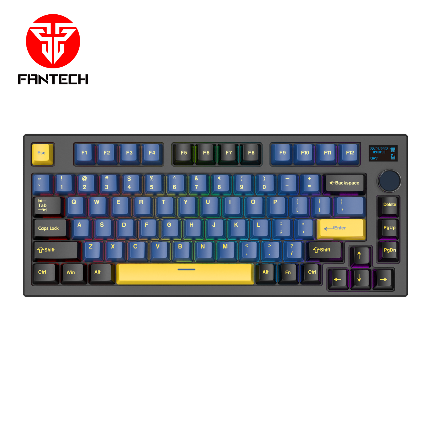 Fantech Maxfit81 MK910 VIBE Grand Cobalt Edition Mechanical Keyboard Keyboard