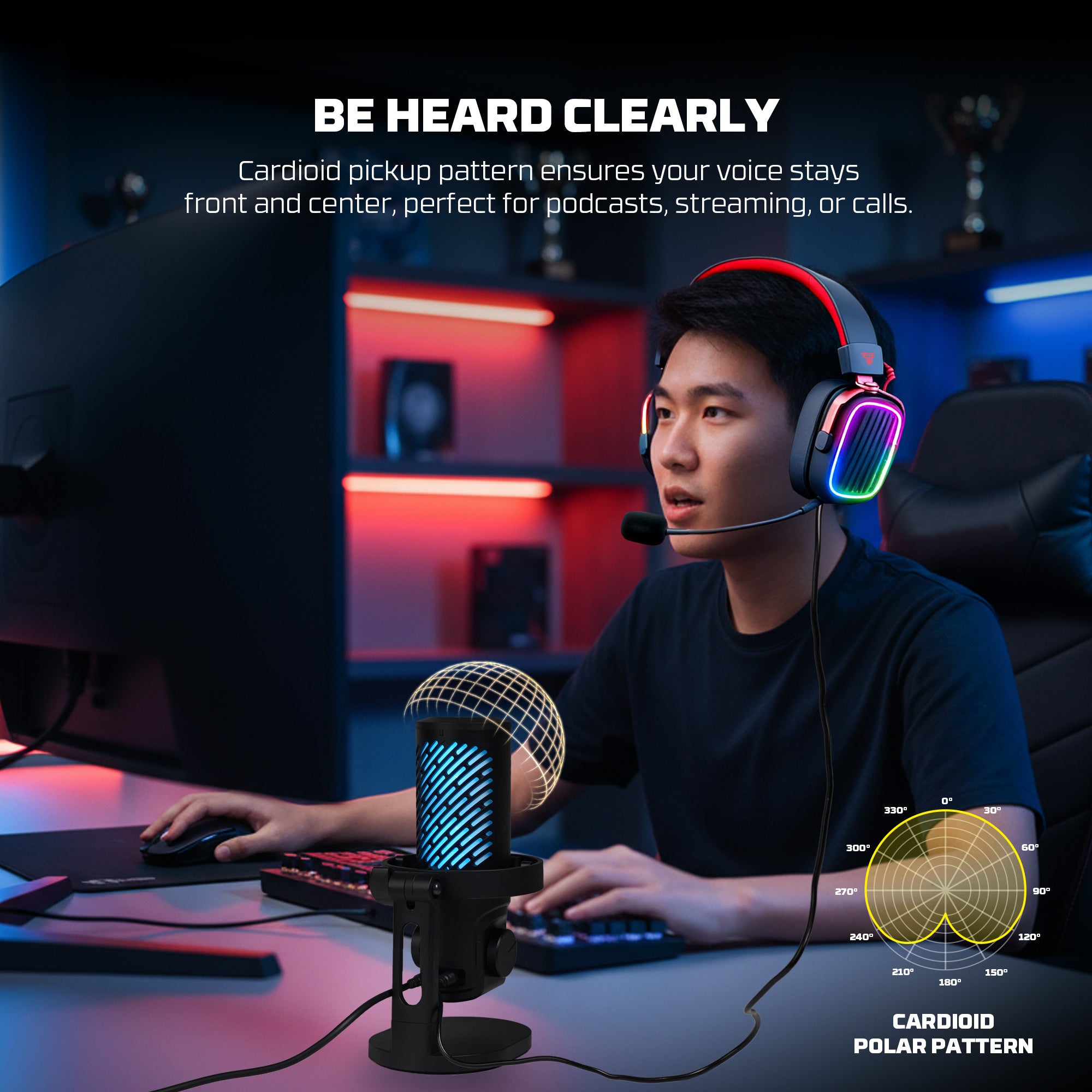 Fantech MCX04 Leviosa Aura Condenser Microphone