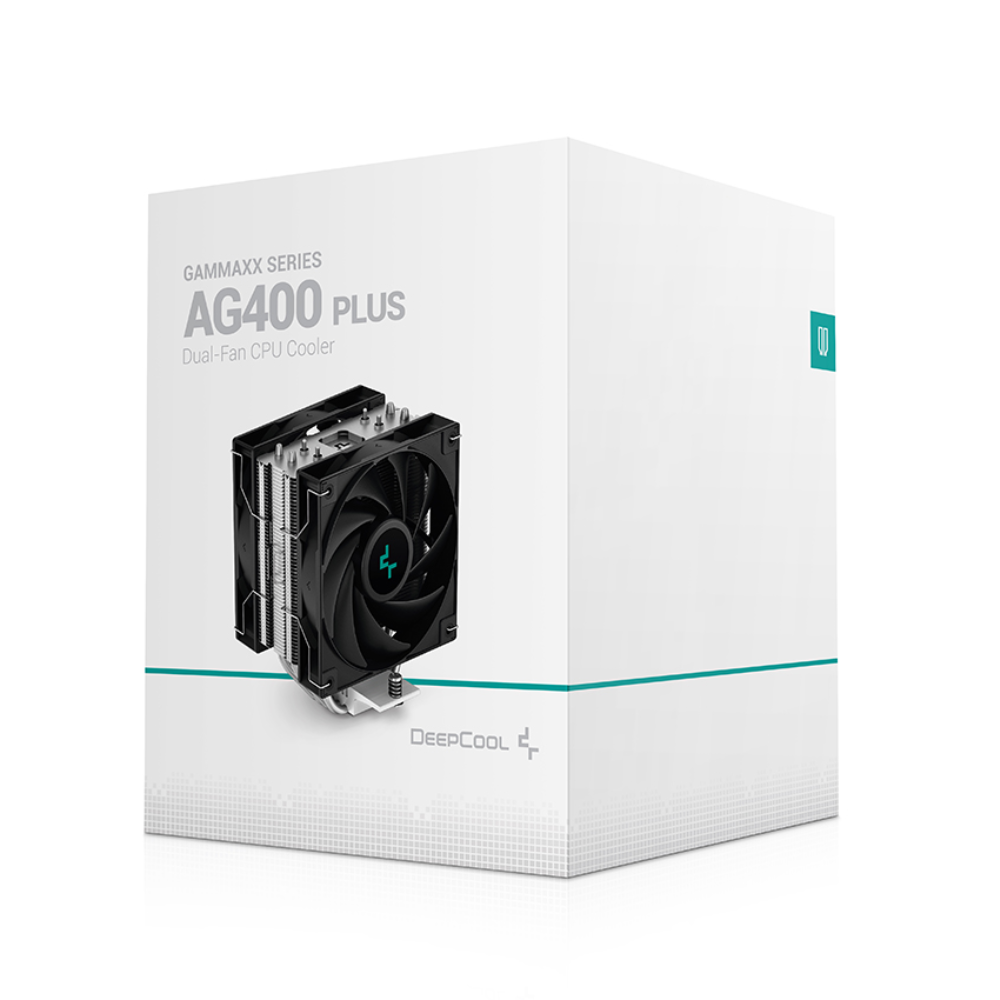 Deepcool GAMMAXX AG400 Plus Tower Dual 120mm Coolers & Power Supply