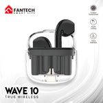 Fantech TWS Bluetooth Wireless Wave 10 TW10 Built - in Microphone Audio 15 JOD