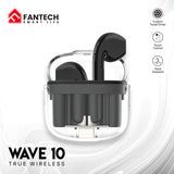 Fantech TWS Bluetooth Wireless Wave 10 TW10 Built - in Microphone Audio 15 JOD