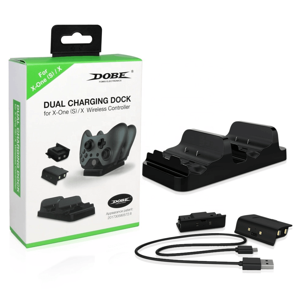 DOBE XboxONE(S) controller dual charging dock TYX - 532S Console 10 JOD