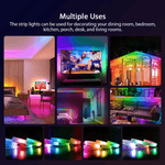 Dream Color LED Strip Lights with Remote Controller Waterproof Lightning 22 JOD