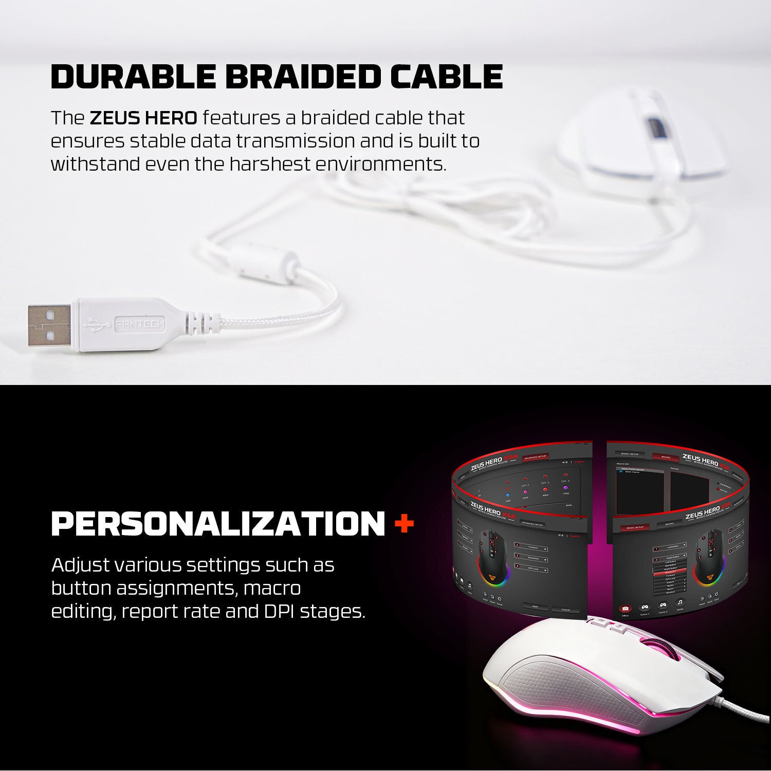 Fantech Zeus X5A Gaming Mouse 8000 DPI Fantech Zeus X5A Gaming Mouse 8000 DPI