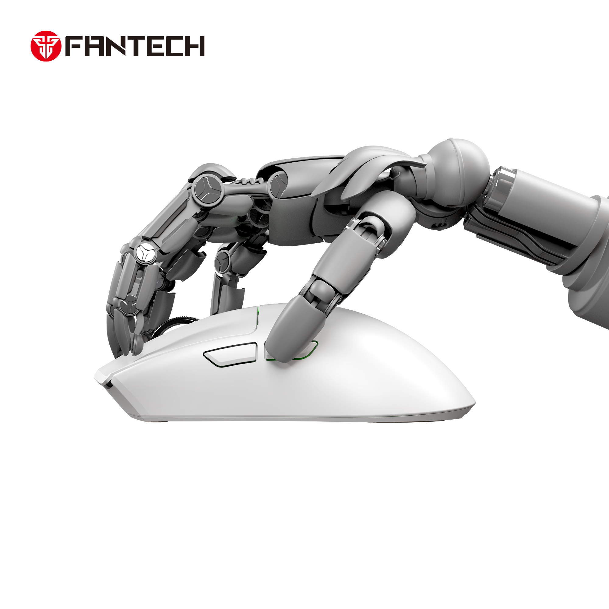 FANTECH TANTOE WG13E Wireless Mouse Three-mode switching and Magnetic Rechargeable Dock PixArt PAW3311 Up to 45 hours Macro Mic - Black