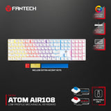 FANTECH ATOMAIR108 MK314 MECHANICAL KEYBOARD LOW-PROFILE WHITE