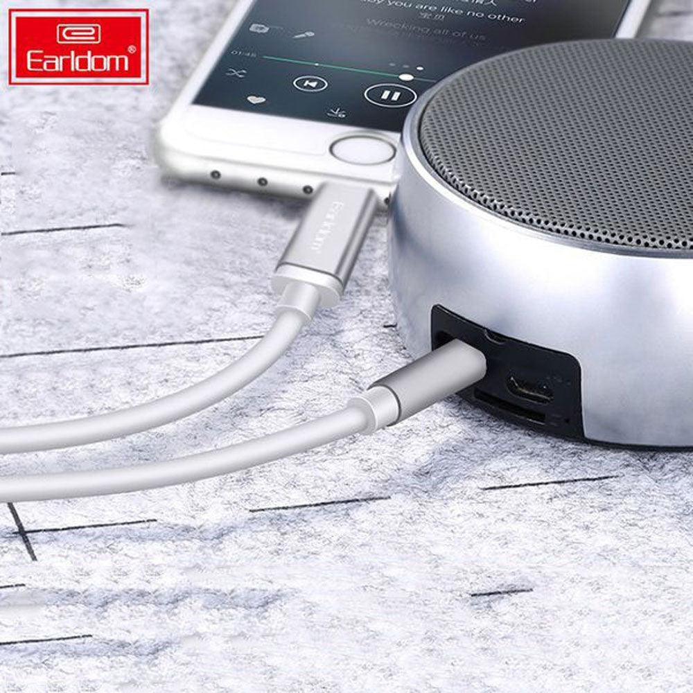 Earldom AUX 22 | 1 Lightning and 1 3.5 Speaker Out Cable Cables & Chargers