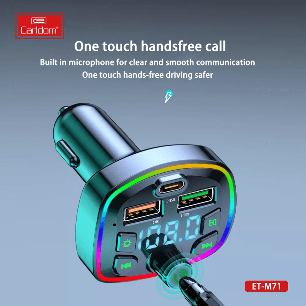 EARLDOM Dual USB 3.0 A Car Charger MP3 Audio Player Cables & Chargers