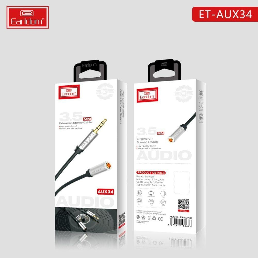 Earldom Et-aux34 Stereo Aux Cable Earldom Et-aux34 Stereo Aux Cable
