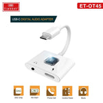 Earldom Type - C Adapter Jack OT45 - 2in1 Cables & Chargers 15 JOD