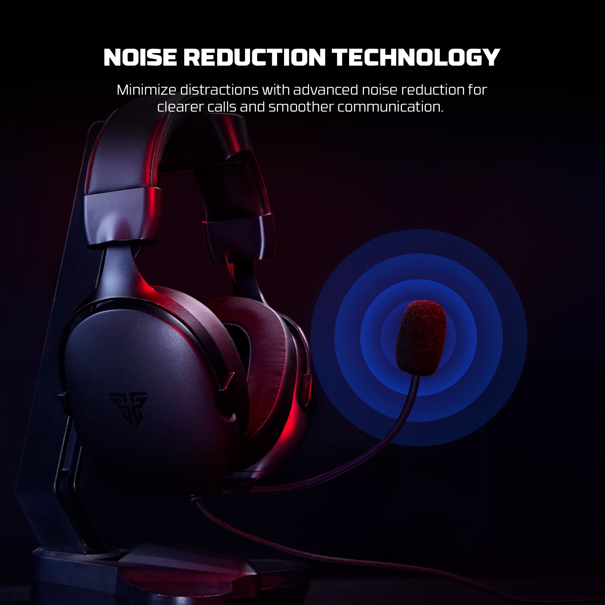 FANTECH HG30 CARBON 7.1 Surround Sound Gaming Headset Black