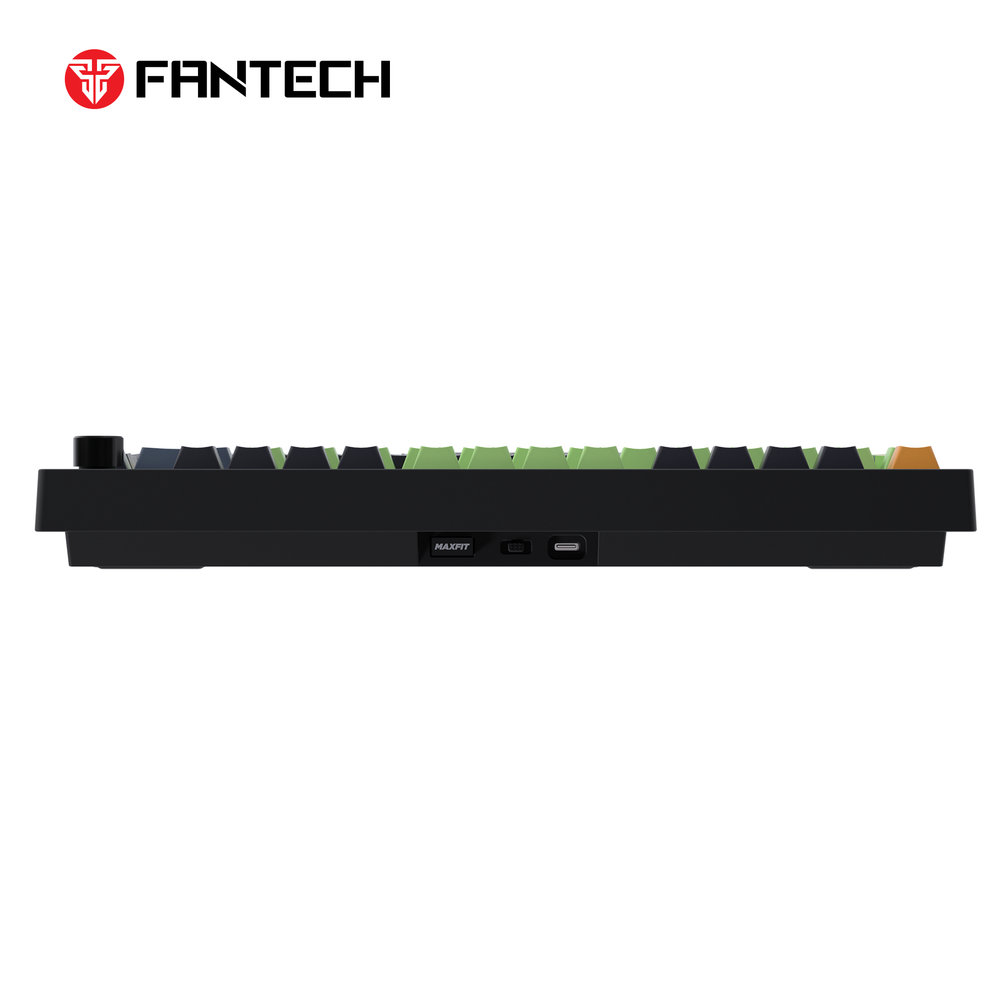 لوحة مفاتيح ميكانيكية Fantech MK921 MAXFIT8 QMK باللون الوردي