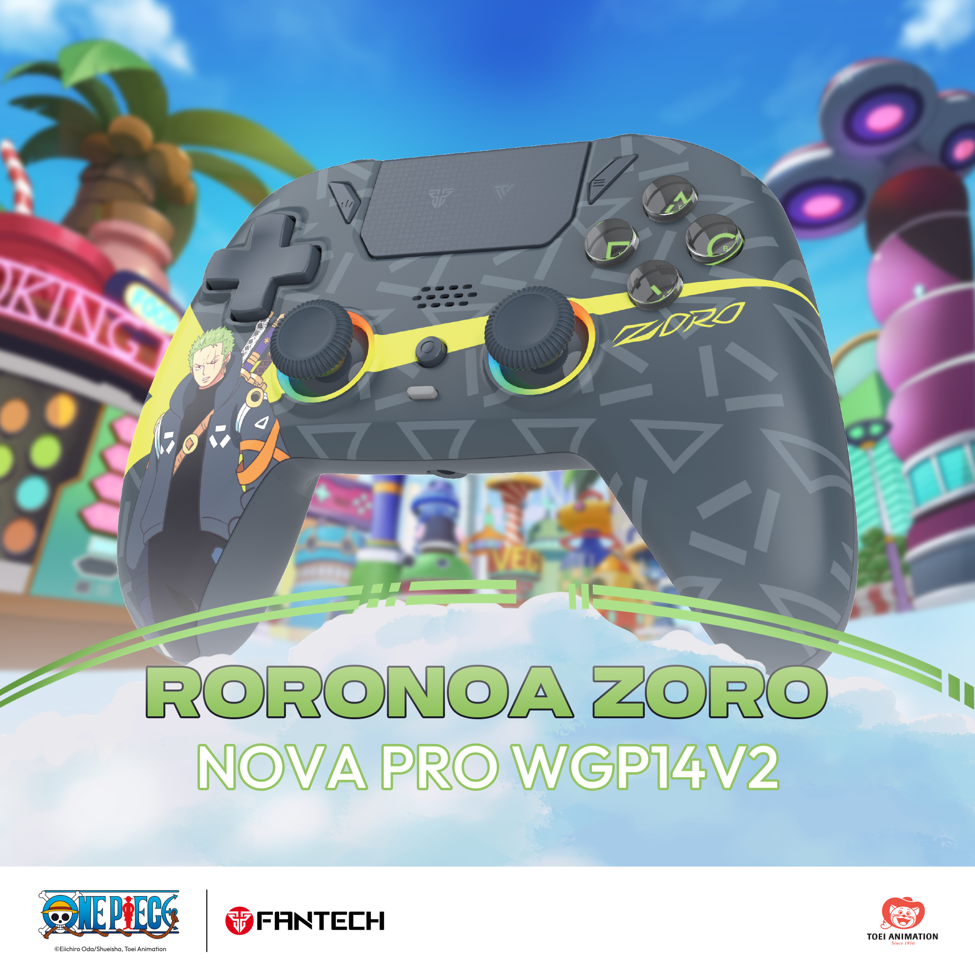 Fantech & One Piece - Gaming Combo (ZORO)