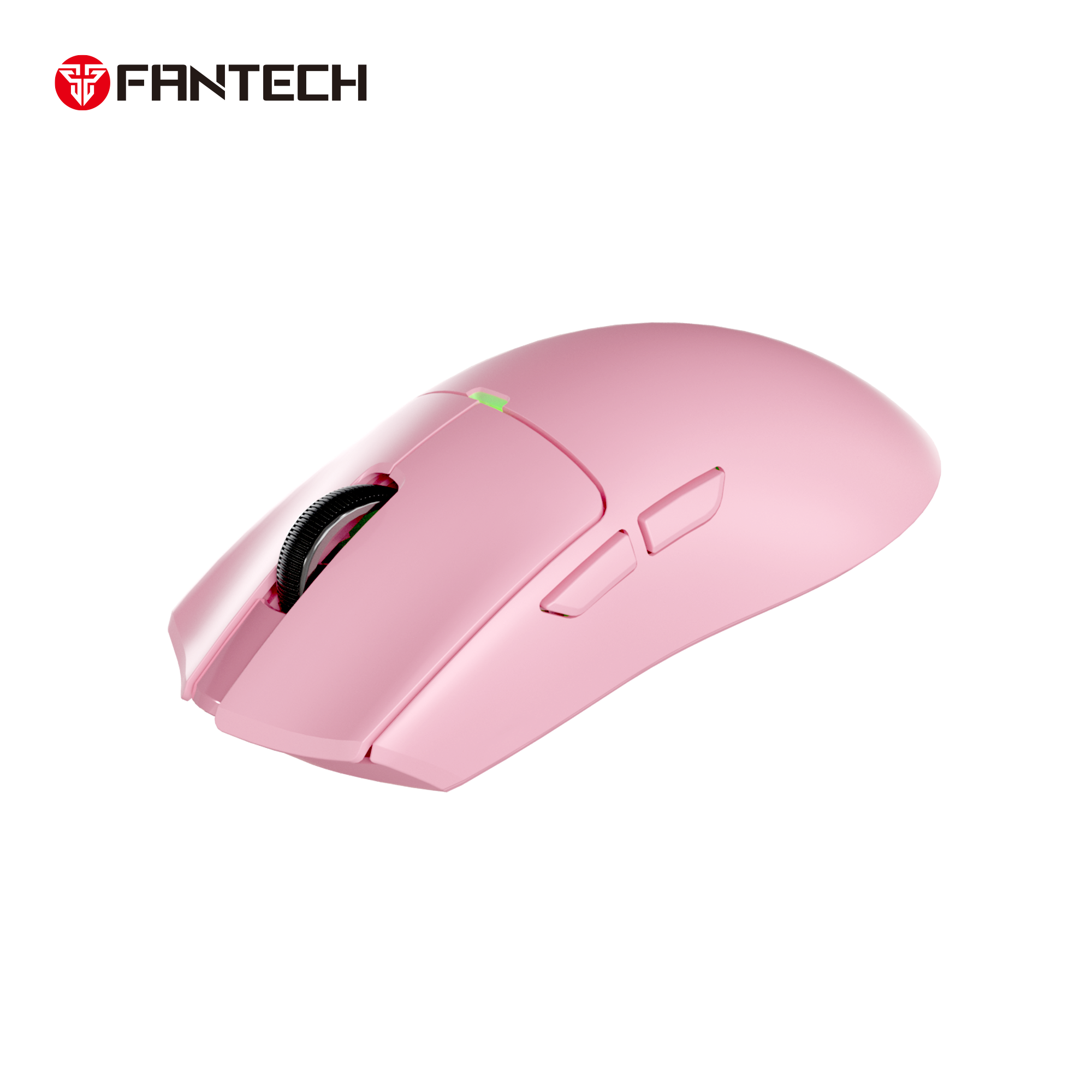 FANTECH TANTOE WG13E Wireless Mouse Three-mode switching and Magnetic Rechargeable Dock PixArt PAW3311 Up to 45 hours Macro Mic - Pink