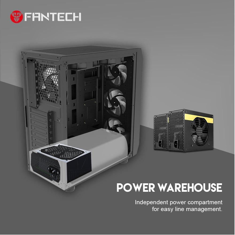 FANTECH AERO CG80 RGB MIDDLE TOWER CASE Tower Case & Monitor 45 JOD