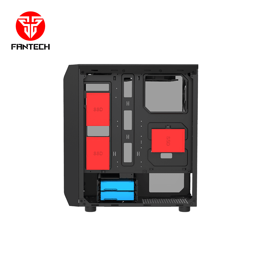 FANTECH AERO CG80 RGB MIDDLE TOWER CASE Tower Case & Monitor 45 JOD