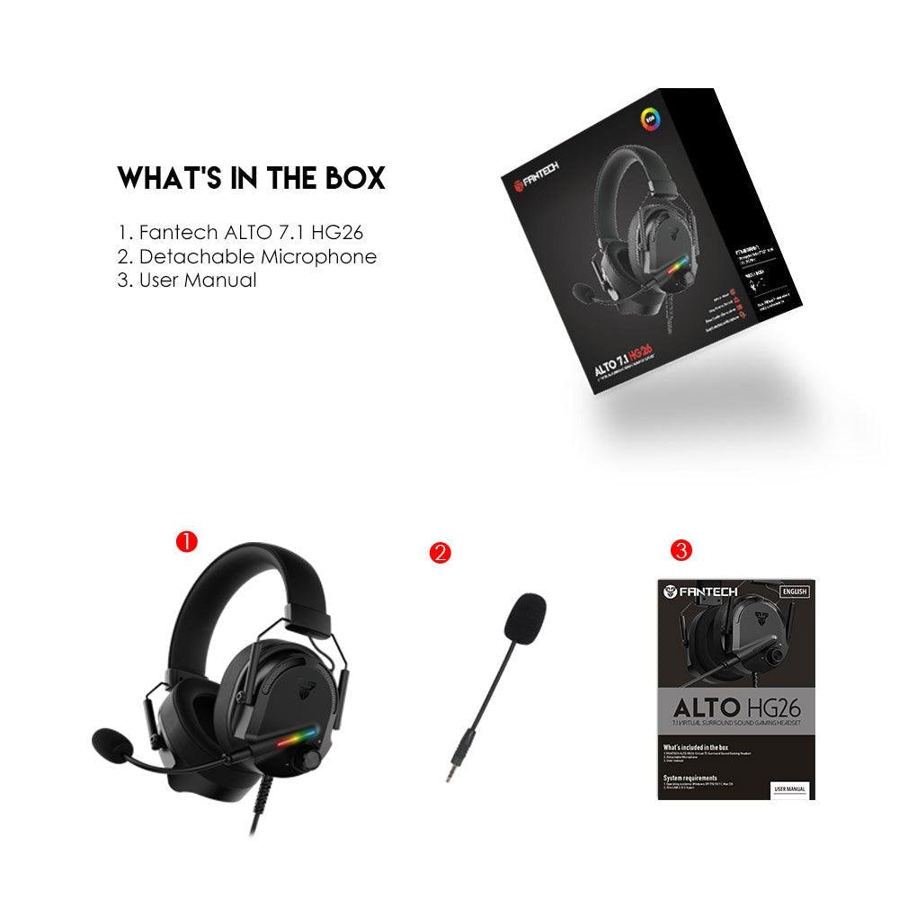 FANTECH ALTO 7.1 HG26 Audio