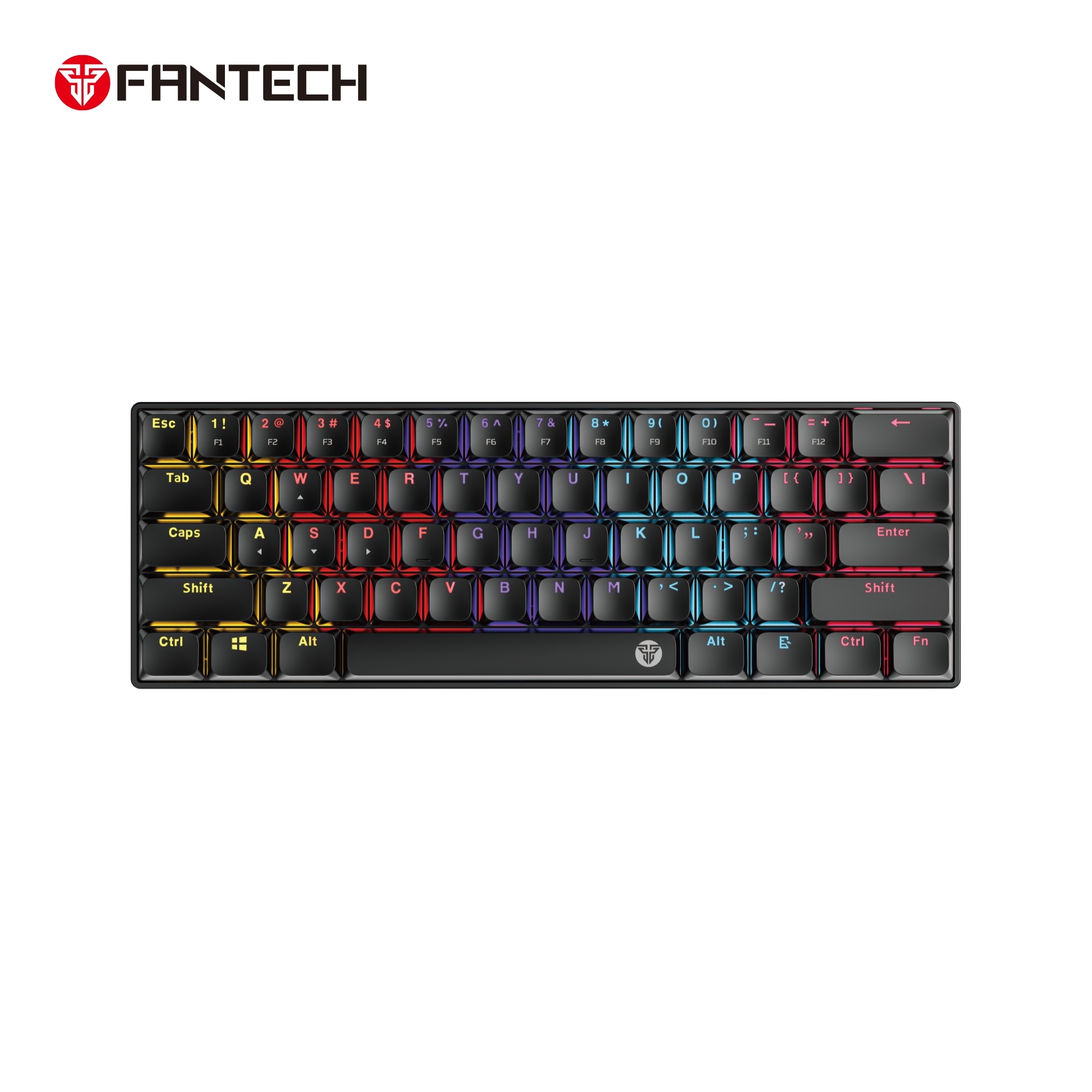 FANTECH ATOMAIR61 MK311 MECHANICAL KEYBOARD LOW PROFILE WHITE Keyboard