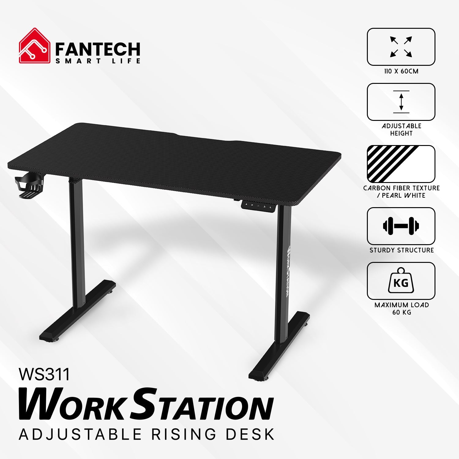 Fantech black 8 in 1 Gameak Gaming set Bundle