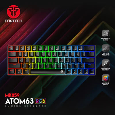 Fantech black 8 in 1 Gameak Gaming set Bundle