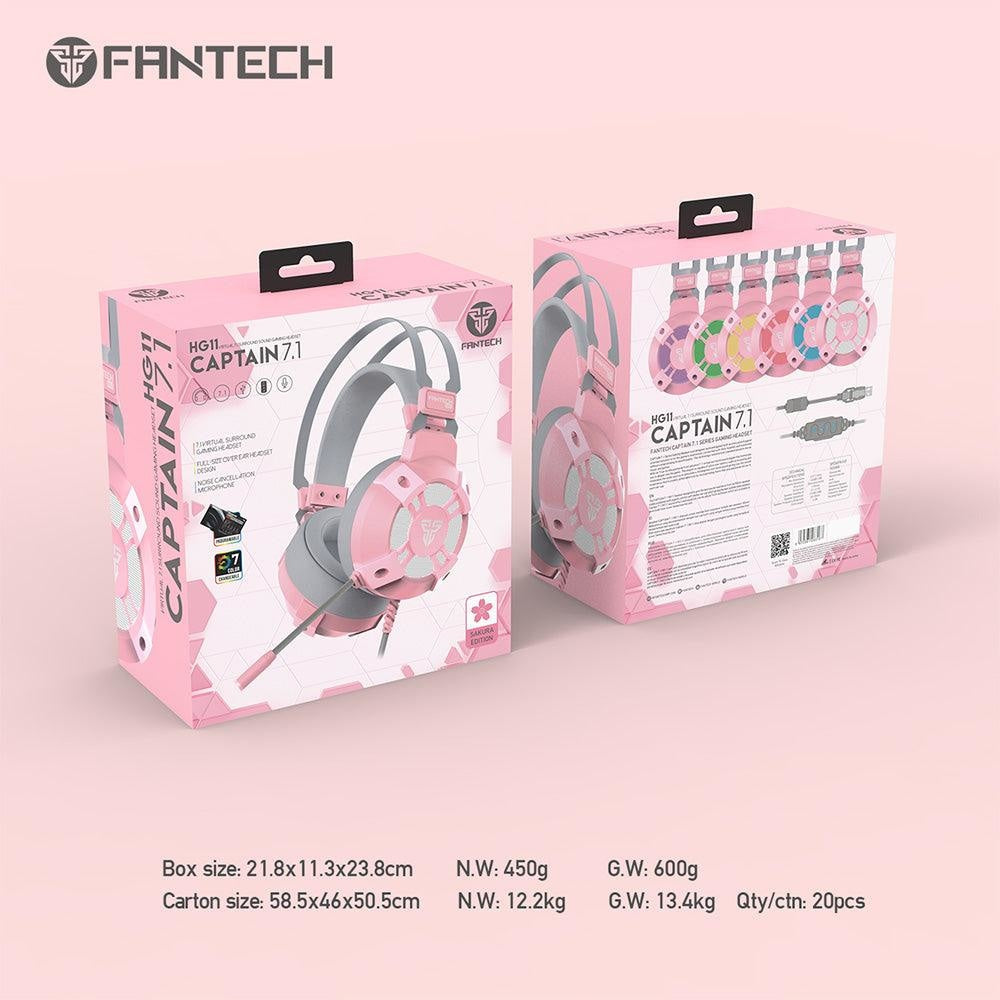 Fantech Captain 7.1 HG11 Sakura Edition Audio 25 JOD