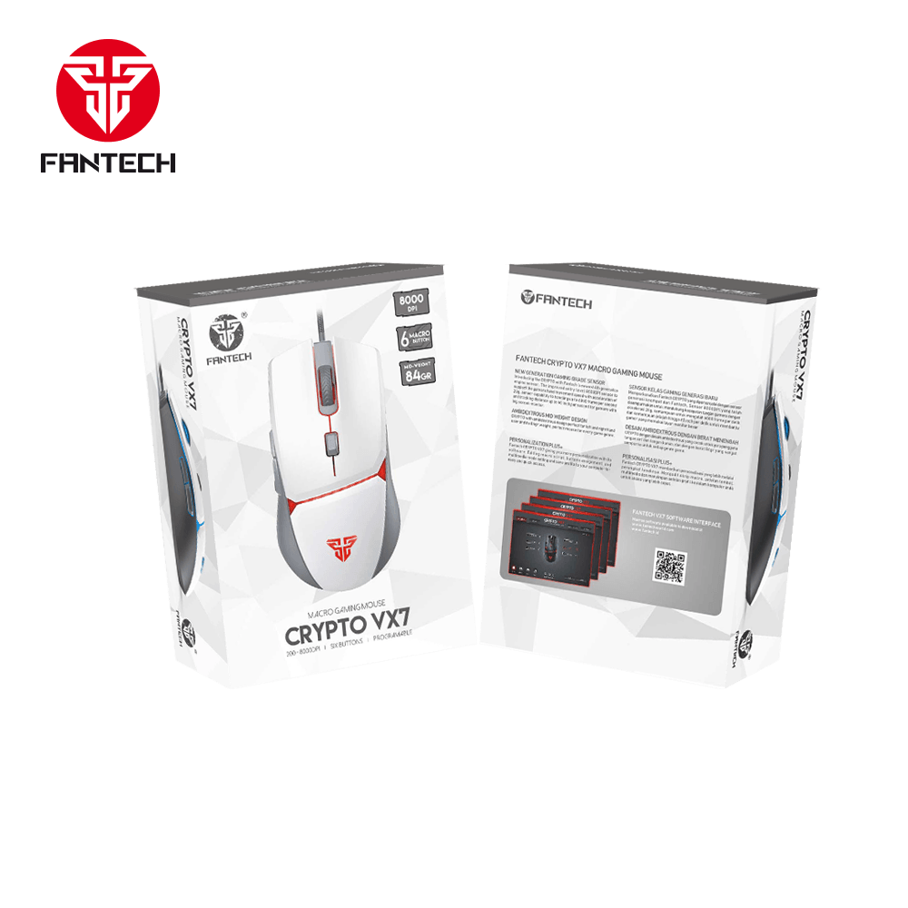 FANTECH CRYPTO VX7 MACRO GAMING MOUSE Mouse