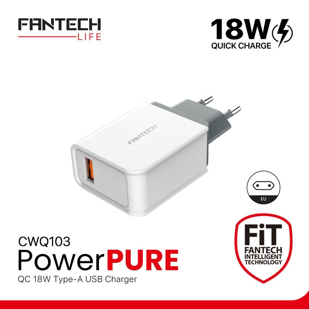 FANTECH CWQ103 PowerPure USB Charger 18W Cables & Chargers 7 JOD