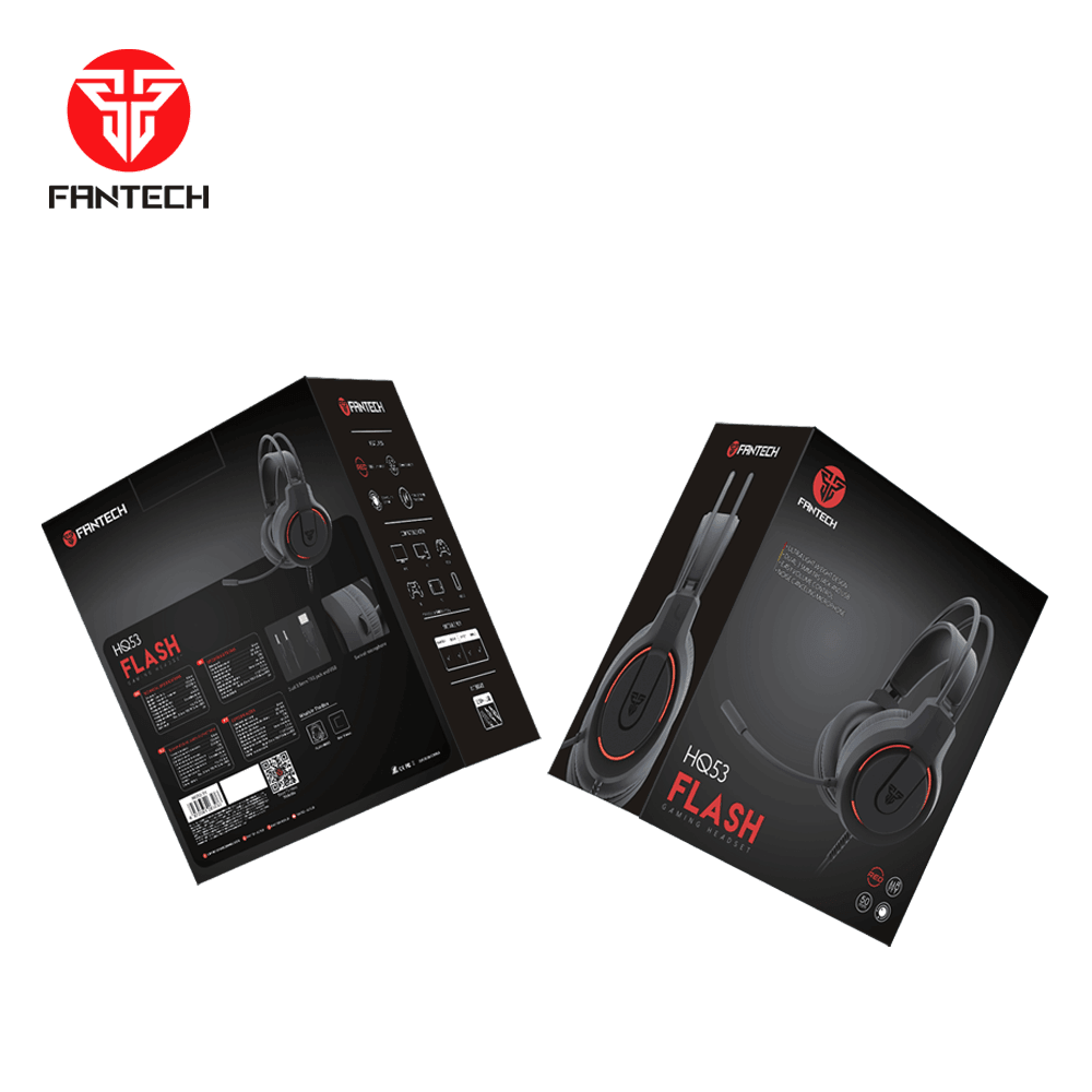 FANTECH FLASH HQ53 LIGHTWEIGHT GAMING HEADSET Audio 18 JOD