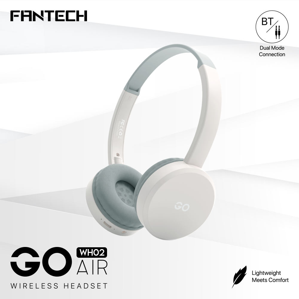Fantech GO AIR WIRELESS HEADPHONE WH02 Audio 17 JOD