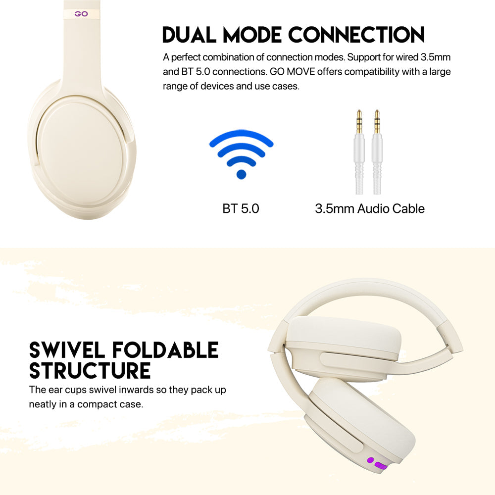Fantech GO MOVE WIRELESS HEADPHONE WH03 BT2 Audio