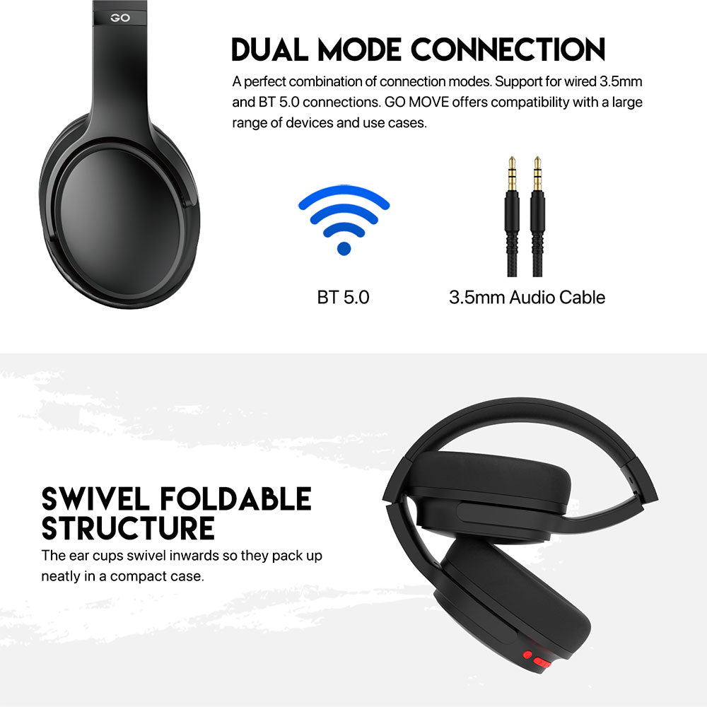 Fantech GO MOVE WIRELESS HEADPHONE WH03 BT2 Audio