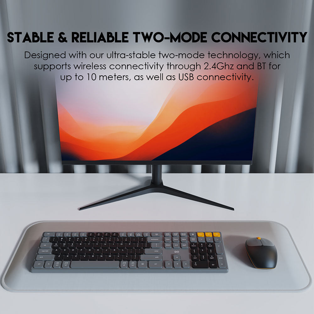 Fantech GO POP WK895 Office Wireless Combo Bundle