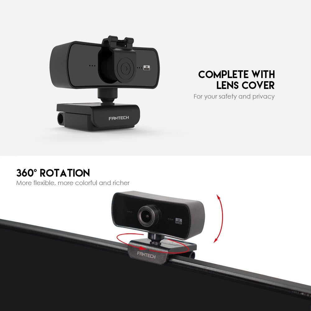 FANTECH LUMINOUS C30 2K WEBCAM Streaming