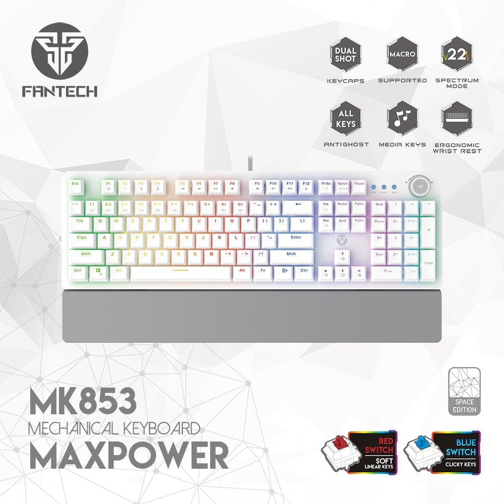 FANTECH MAXPOWER MK853 MECHANICAL KEYBOARD SPACE Keyboard 30 JOD