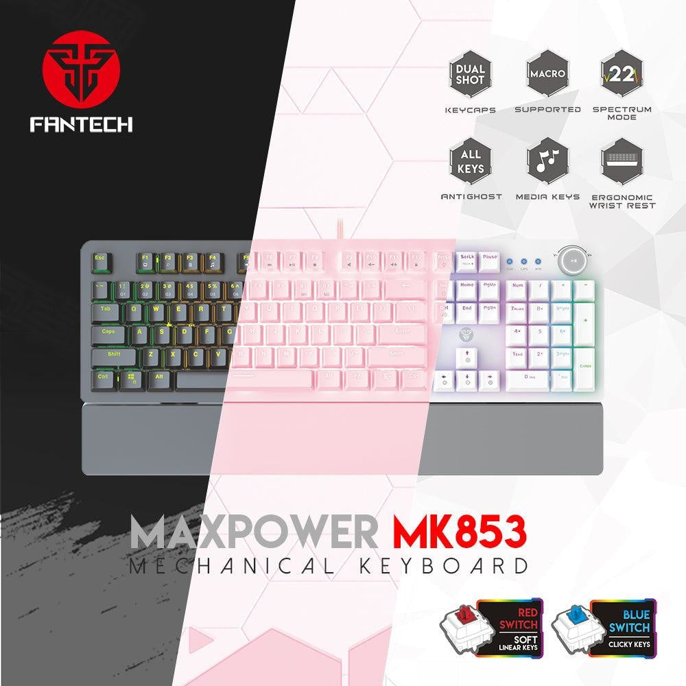 FANTECH MAXPOWER MK853 MECHANICAL KEYBOARD SPACE Keyboard 30 JOD