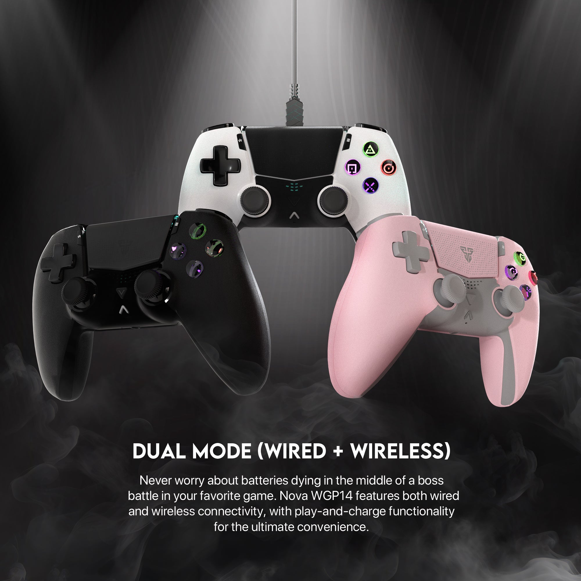 Fantech NOVA WGP14 MULTI PLATFORM Hall Effect Gamepad Console