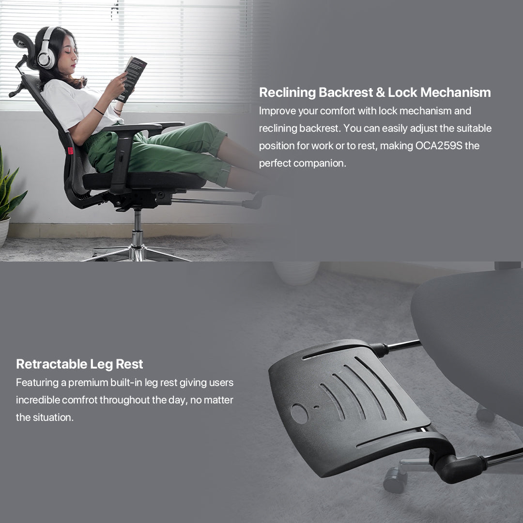 FANTECH OC A259S OFFICE CHAIR Desk & Chair