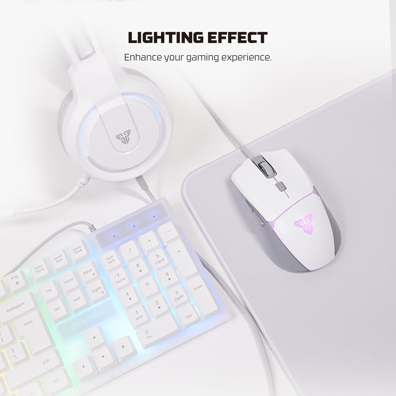FANTECH P51 Power Bundle Gaming Keyboard and Mouse Keyboard