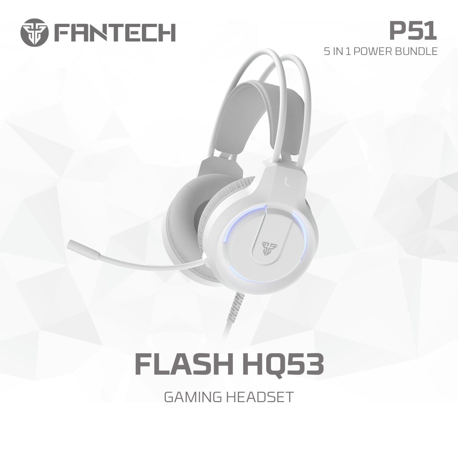 FANTECH P51 Power Bundle Gaming Keyboard and Mouse Keyboard