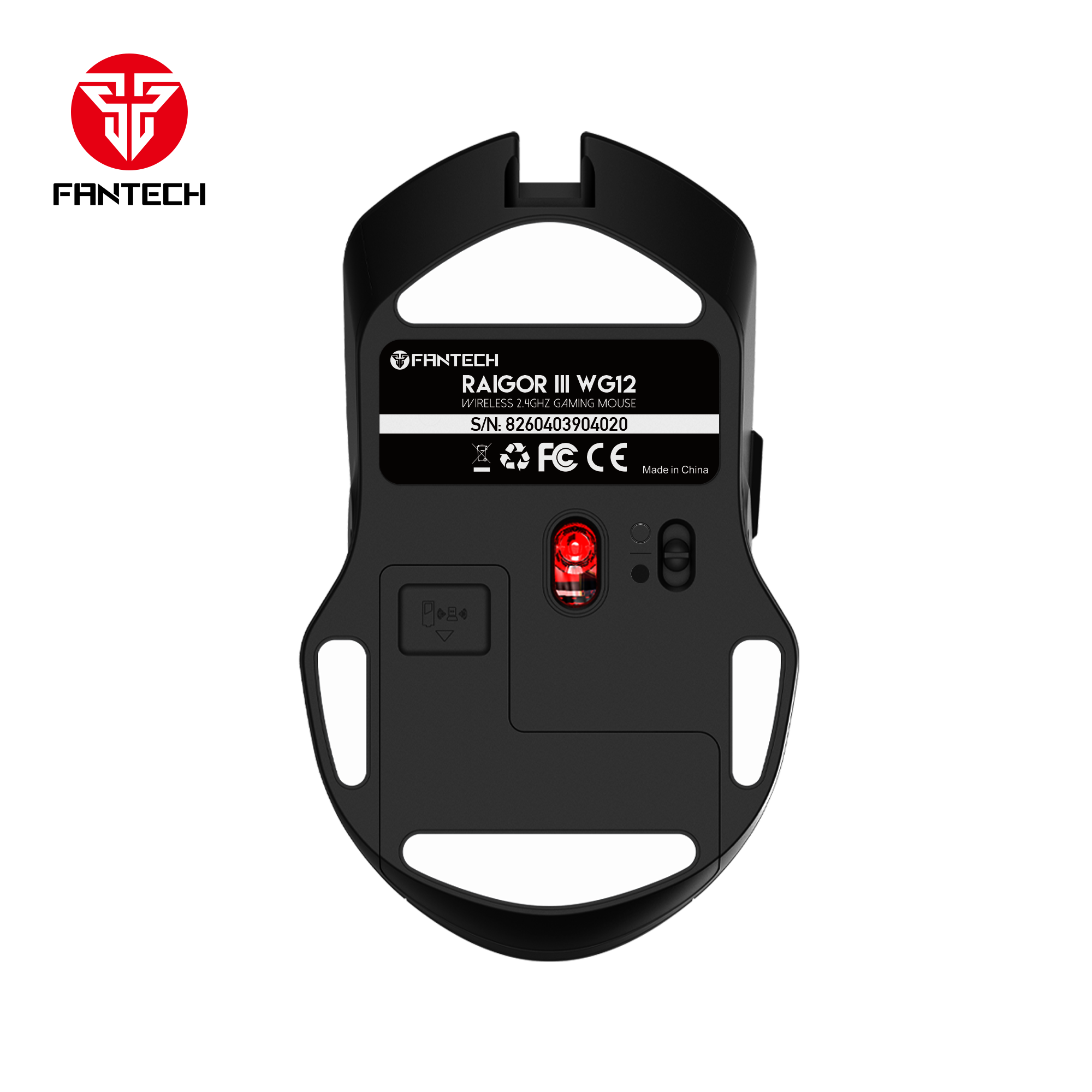 Fantech Raigor III WG12 Gaming Mouse With 2.4GHz Wireless Connection Mouse 12
